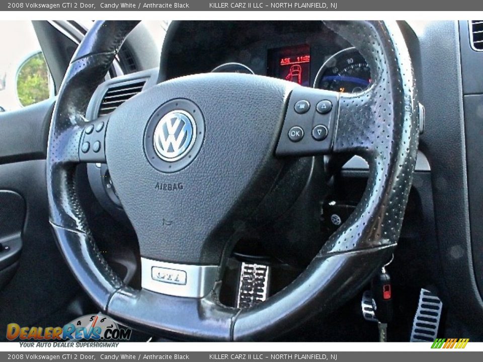 2008 Volkswagen GTI 2 Door Candy White / Anthracite Black Photo #23