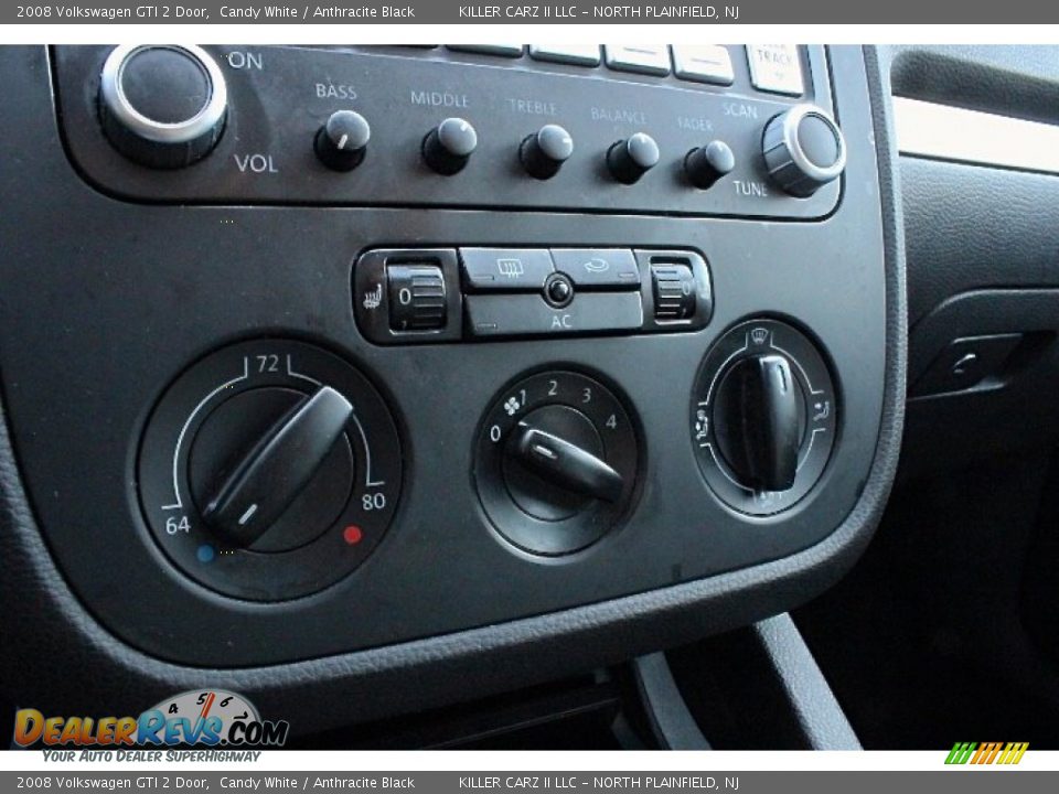 2008 Volkswagen GTI 2 Door Candy White / Anthracite Black Photo #27