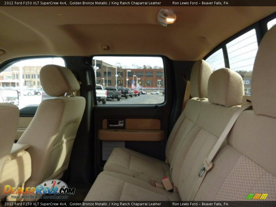 2012 Ford F150 XLT SuperCrew 4x4 Golden Bronze Metallic / King Ranch Chaparral Leather Photo #13