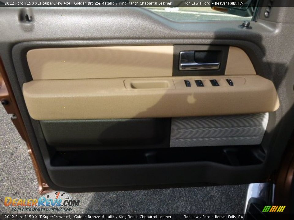2012 Ford F150 XLT SuperCrew 4x4 Golden Bronze Metallic / King Ranch Chaparral Leather Photo #15