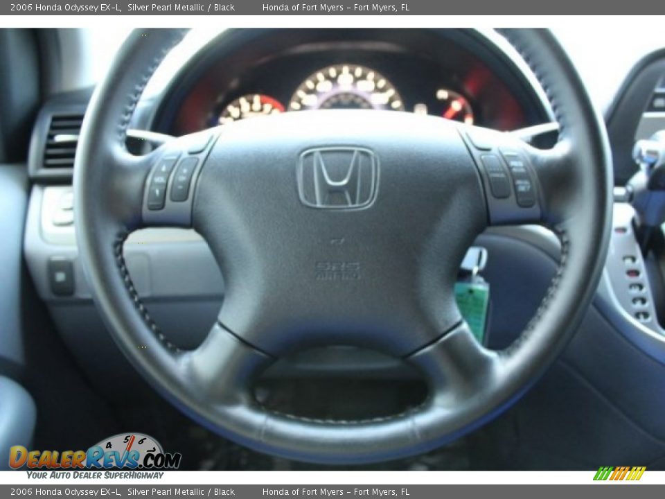 2006 Honda Odyssey EX-L Silver Pearl Metallic / Black Photo #12