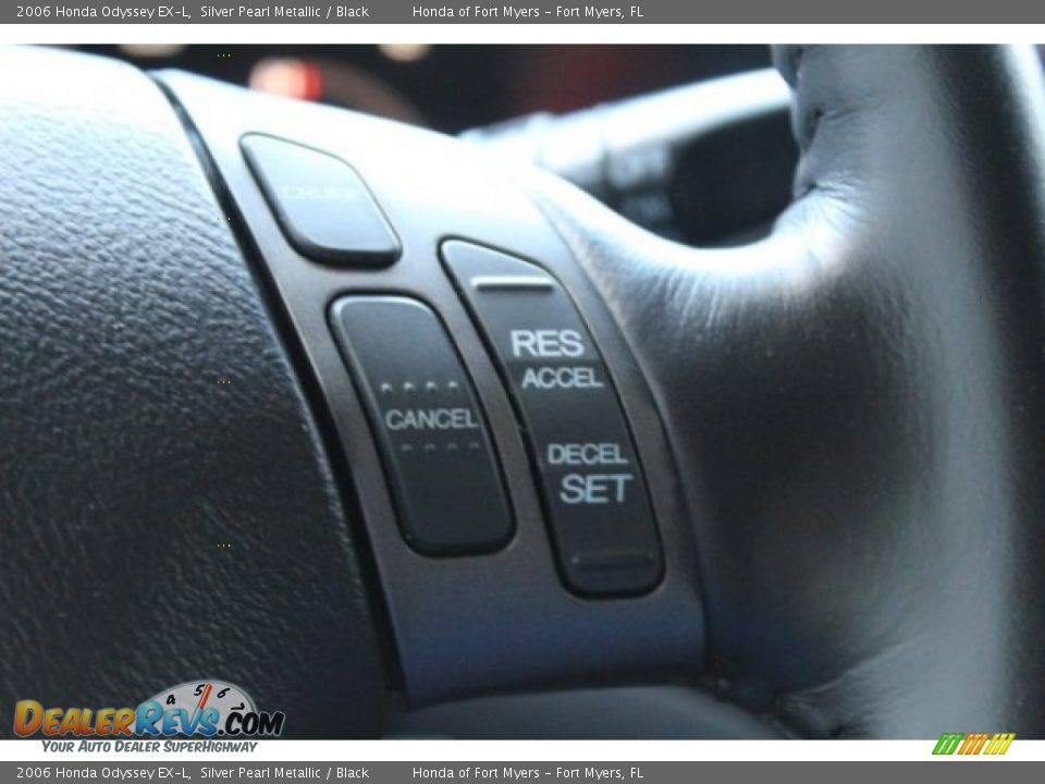 2006 Honda Odyssey EX-L Silver Pearl Metallic / Black Photo #14