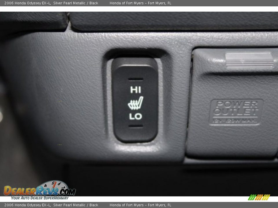 2006 Honda Odyssey EX-L Silver Pearl Metallic / Black Photo #20