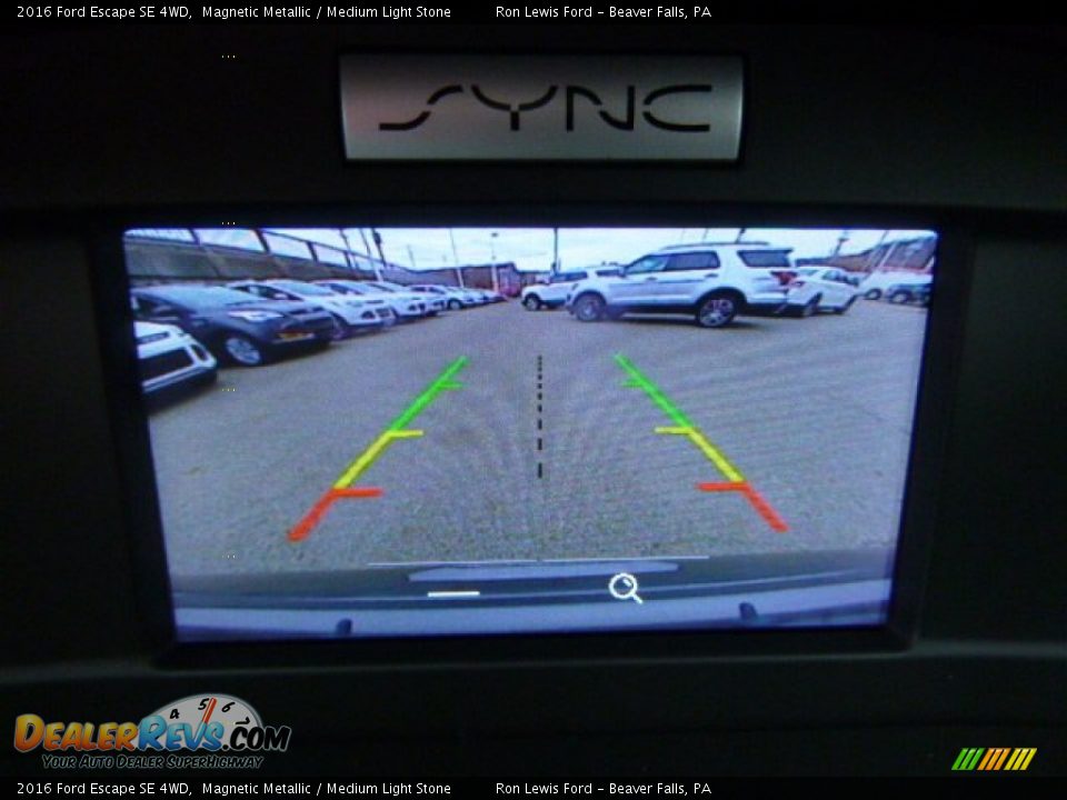 2016 Ford Escape SE 4WD Magnetic Metallic / Medium Light Stone Photo #19