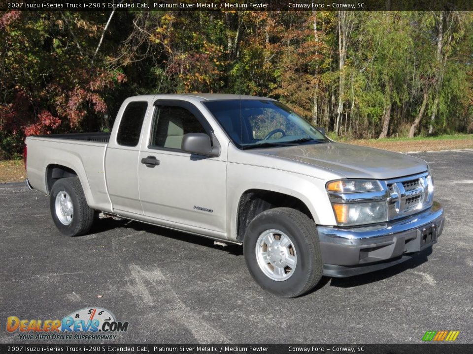 2007 Isuzu i-Series Truck i-290 S Extended Cab Platinum Silver Metallic / Medium Pewter Photo #1