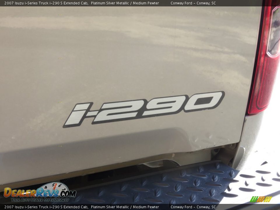2007 Isuzu i-Series Truck i-290 S Extended Cab Platinum Silver Metallic / Medium Pewter Photo #5