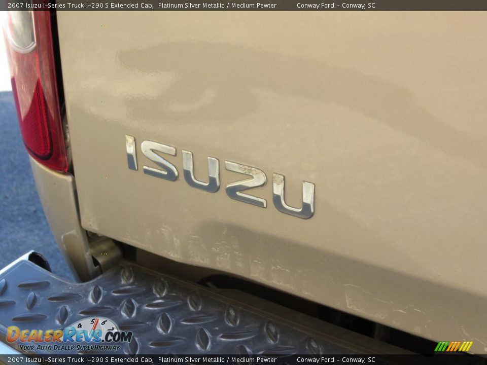 2007 Isuzu i-Series Truck i-290 S Extended Cab Platinum Silver Metallic / Medium Pewter Photo #6