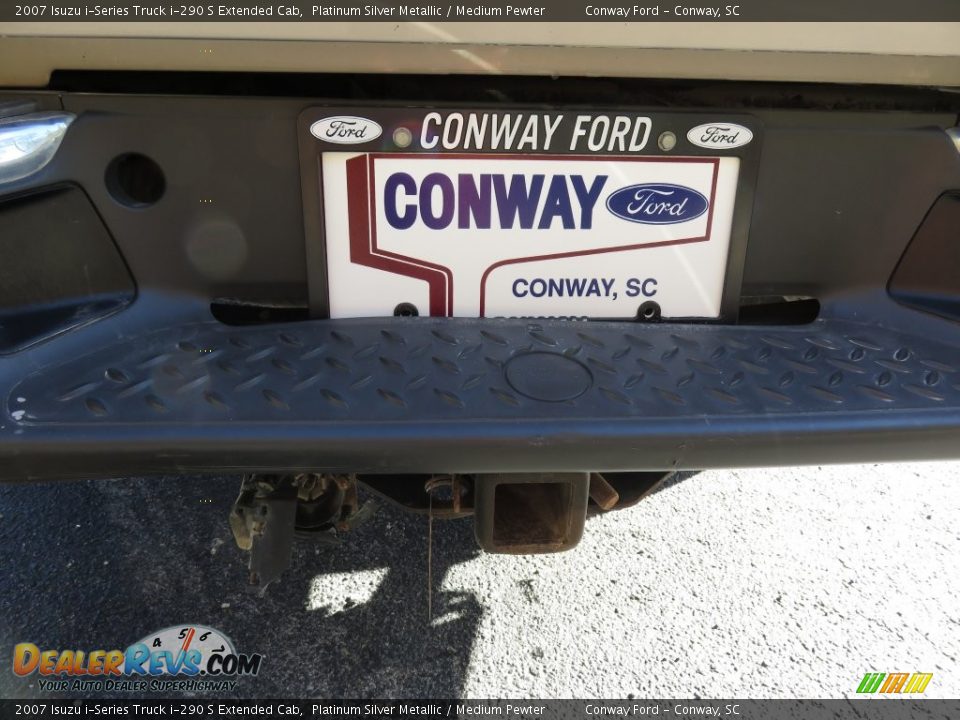 2007 Isuzu i-Series Truck i-290 S Extended Cab Platinum Silver Metallic / Medium Pewter Photo #7
