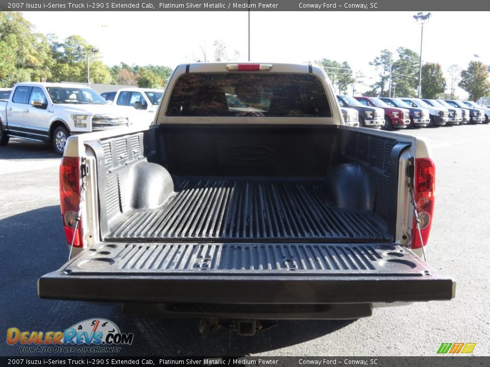 2007 Isuzu i-Series Truck i-290 S Extended Cab Platinum Silver Metallic / Medium Pewter Photo #8
