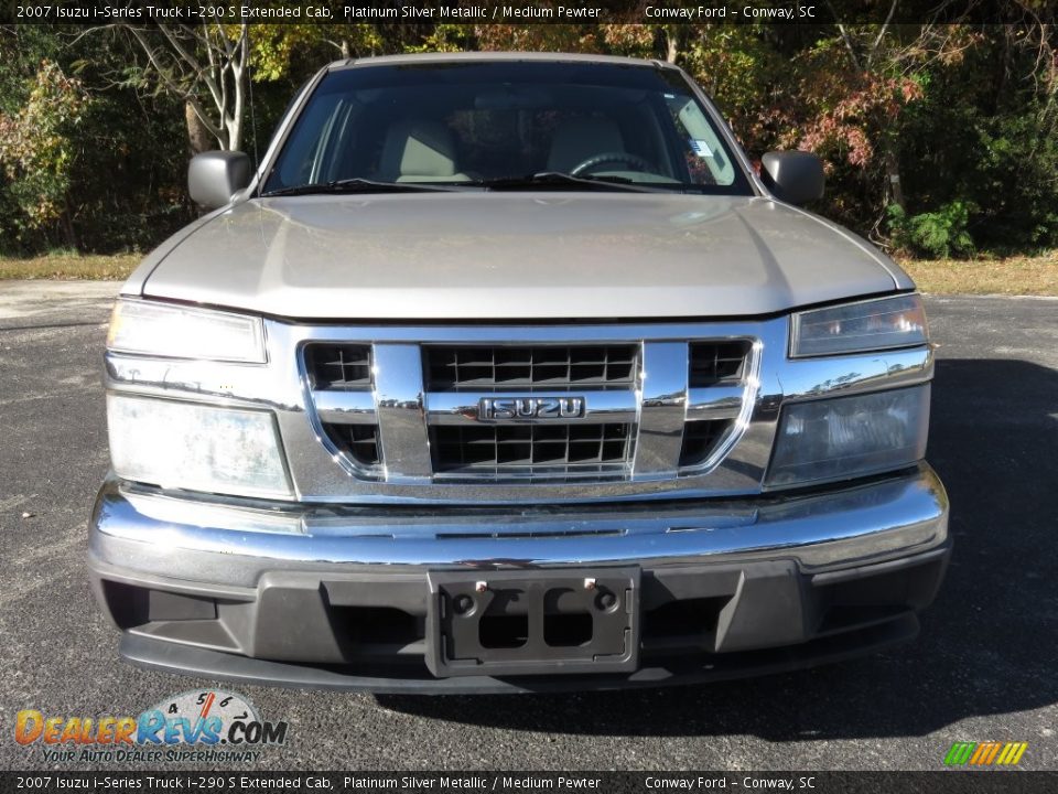 2007 Isuzu i-Series Truck i-290 S Extended Cab Platinum Silver Metallic / Medium Pewter Photo #12