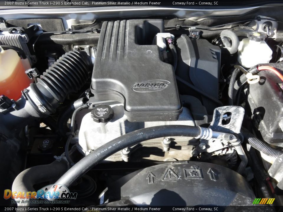 2007 Isuzu i-Series Truck i-290 S Extended Cab Platinum Silver Metallic / Medium Pewter Photo #13