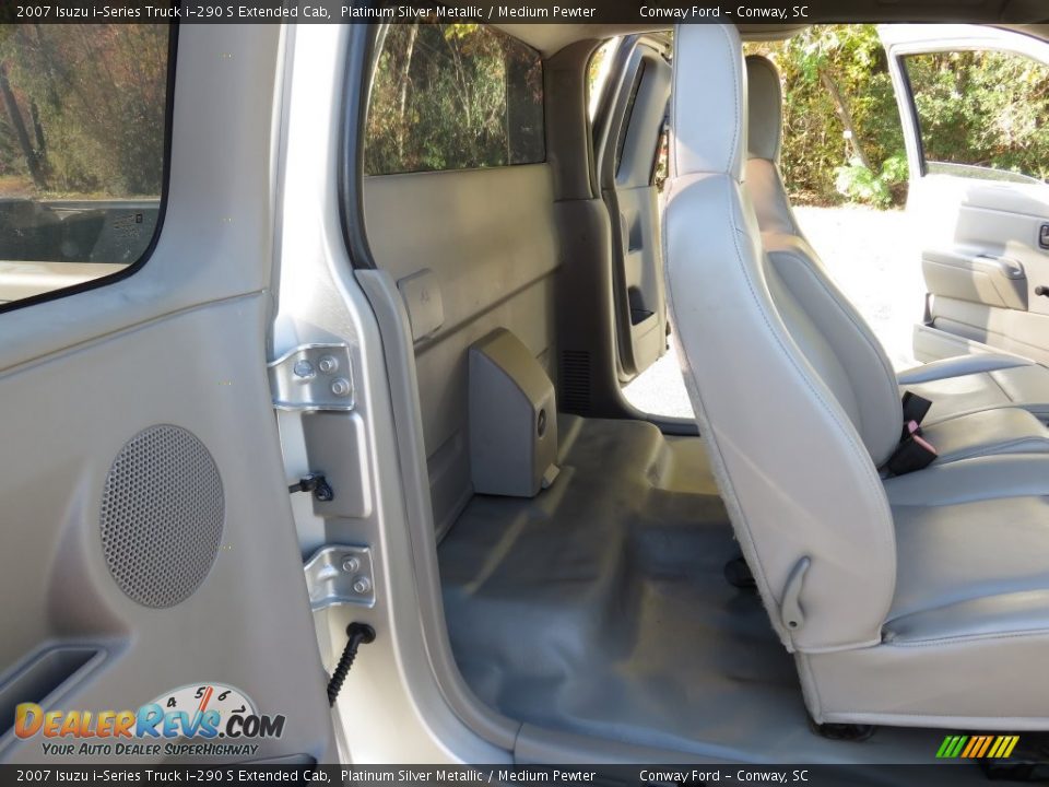 2007 Isuzu i-Series Truck i-290 S Extended Cab Platinum Silver Metallic / Medium Pewter Photo #18