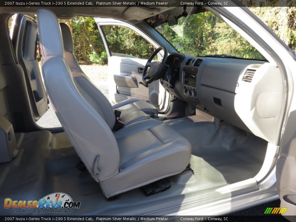 2007 Isuzu i-Series Truck i-290 S Extended Cab Platinum Silver Metallic / Medium Pewter Photo #19