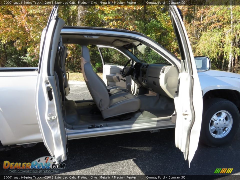 2007 Isuzu i-Series Truck i-290 S Extended Cab Platinum Silver Metallic / Medium Pewter Photo #20