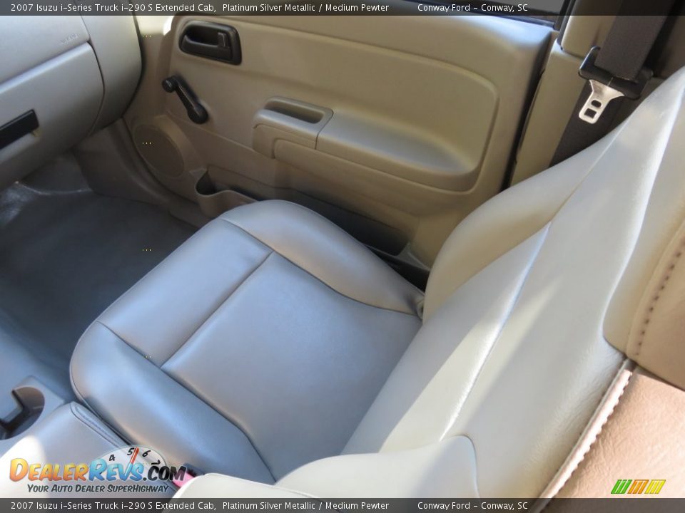 2007 Isuzu i-Series Truck i-290 S Extended Cab Platinum Silver Metallic / Medium Pewter Photo #21