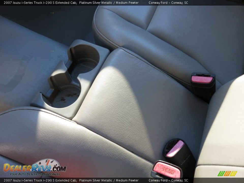 2007 Isuzu i-Series Truck i-290 S Extended Cab Platinum Silver Metallic / Medium Pewter Photo #23