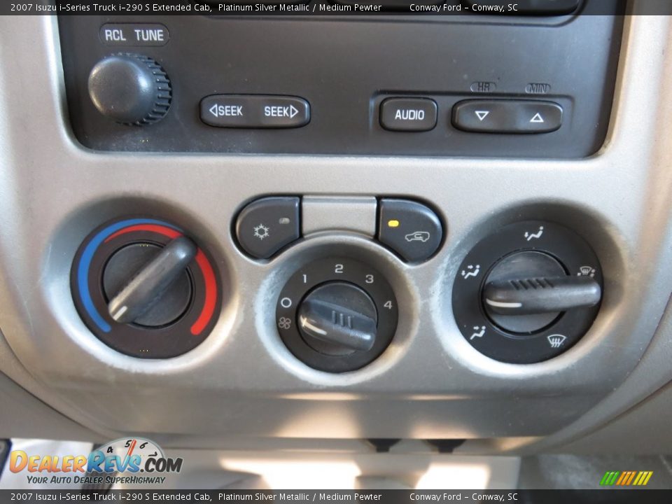 2007 Isuzu i-Series Truck i-290 S Extended Cab Platinum Silver Metallic / Medium Pewter Photo #24