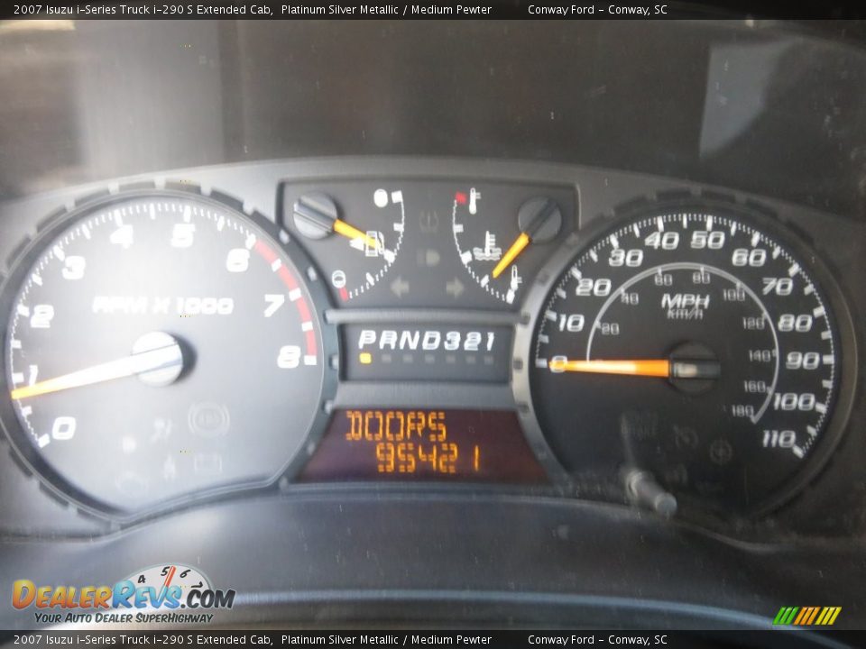 2007 Isuzu i-Series Truck i-290 S Extended Cab Platinum Silver Metallic / Medium Pewter Photo #26