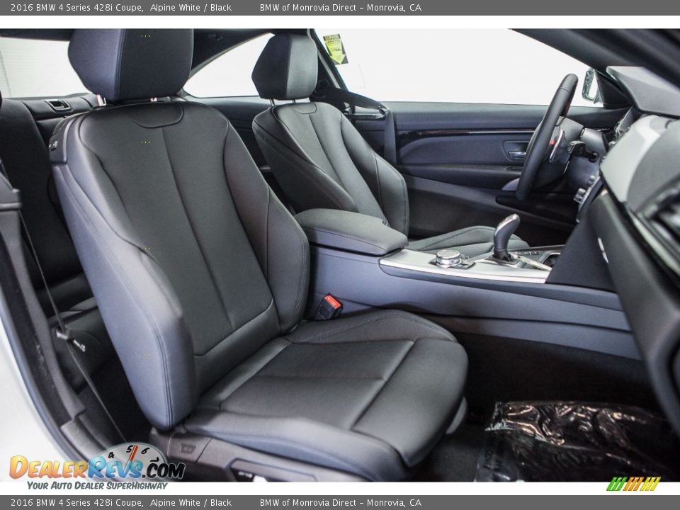 2016 BMW 4 Series 428i Coupe Alpine White / Black Photo #8