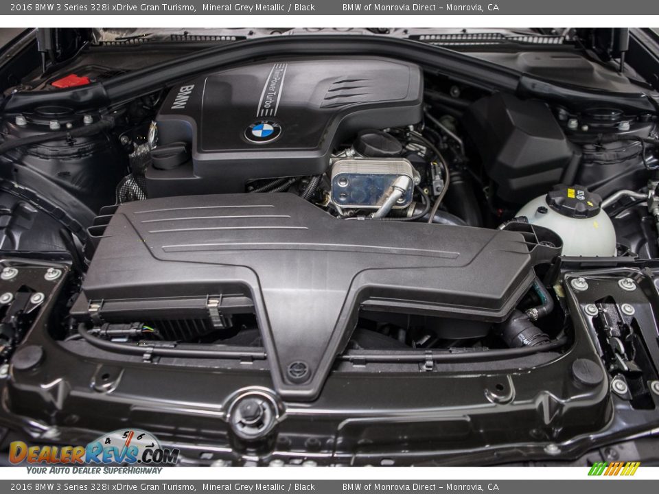 2016 BMW 3 Series 328i xDrive Gran Turismo Mineral Grey Metallic / Black Photo #9
