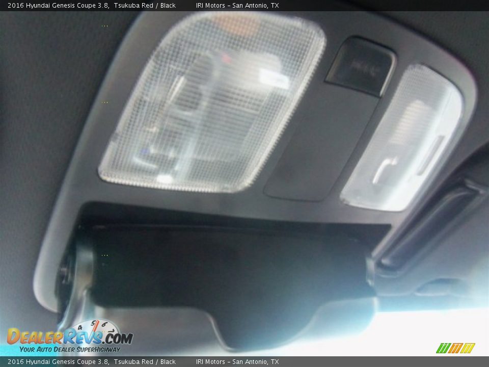 2016 Hyundai Genesis Coupe 3.8 Tsukuba Red / Black Photo #3