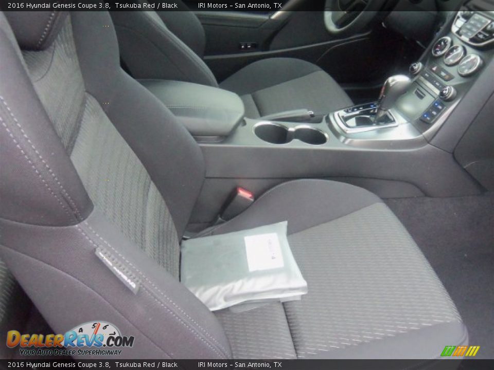 2016 Hyundai Genesis Coupe 3.8 Tsukuba Red / Black Photo #13