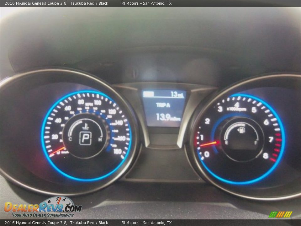 2016 Hyundai Genesis Coupe 3.8 Gauges Photo #18