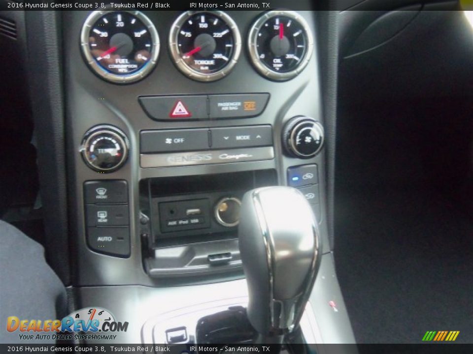 2016 Hyundai Genesis Coupe 3.8 Tsukuba Red / Black Photo #19