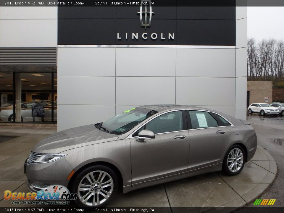 2015 Lincoln MKZ FWD Luxe Metallic / Ebony Photo #1