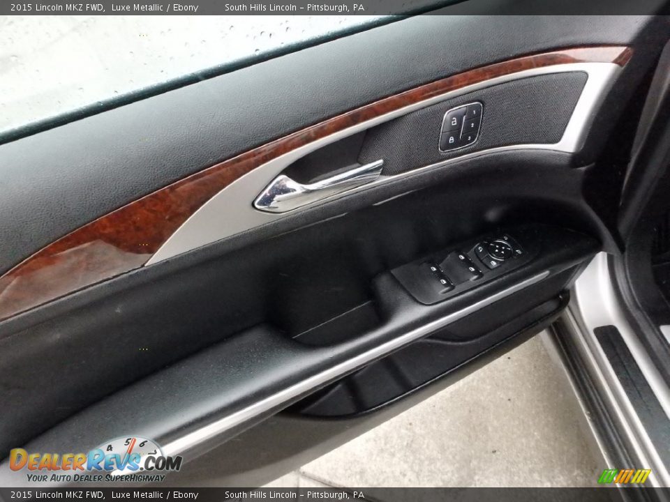 2015 Lincoln MKZ FWD Luxe Metallic / Ebony Photo #17
