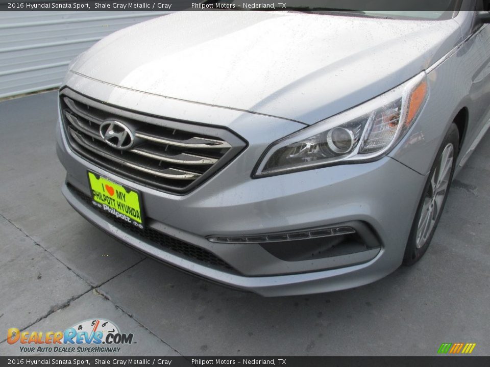 2016 Hyundai Sonata Sport Shale Gray Metallic / Gray Photo #10