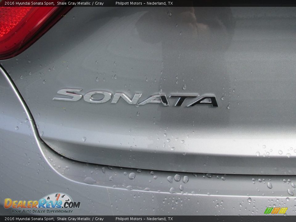 2016 Hyundai Sonata Sport Shale Gray Metallic / Gray Photo #14
