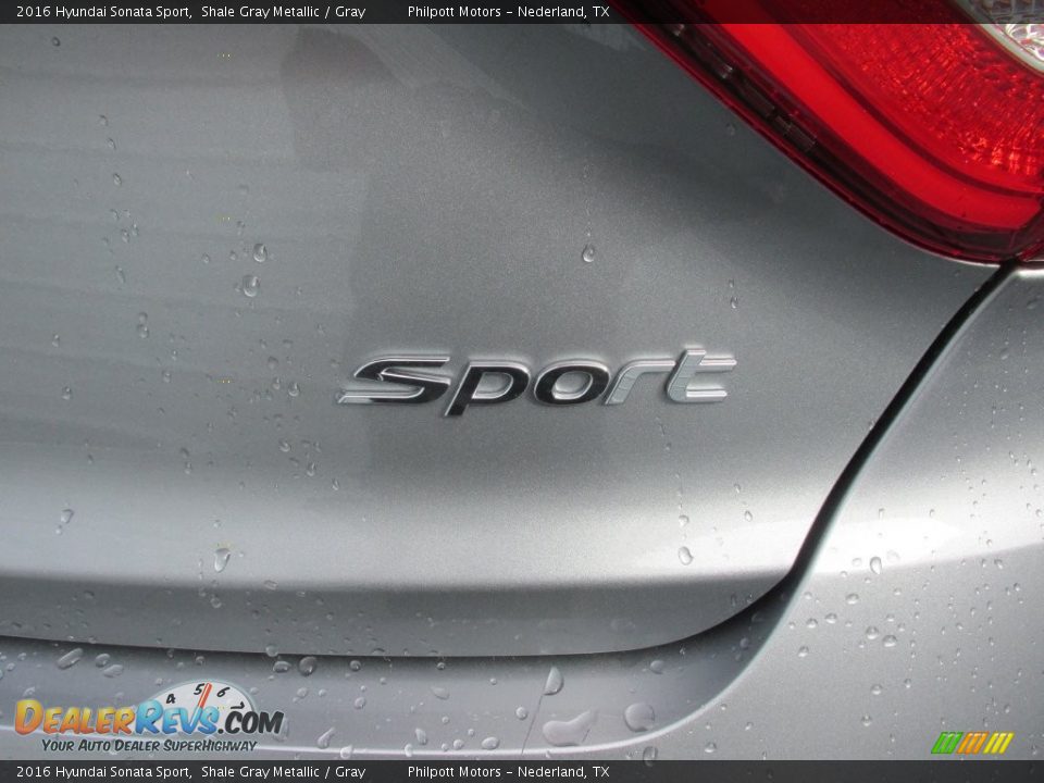 2016 Hyundai Sonata Sport Shale Gray Metallic / Gray Photo #15