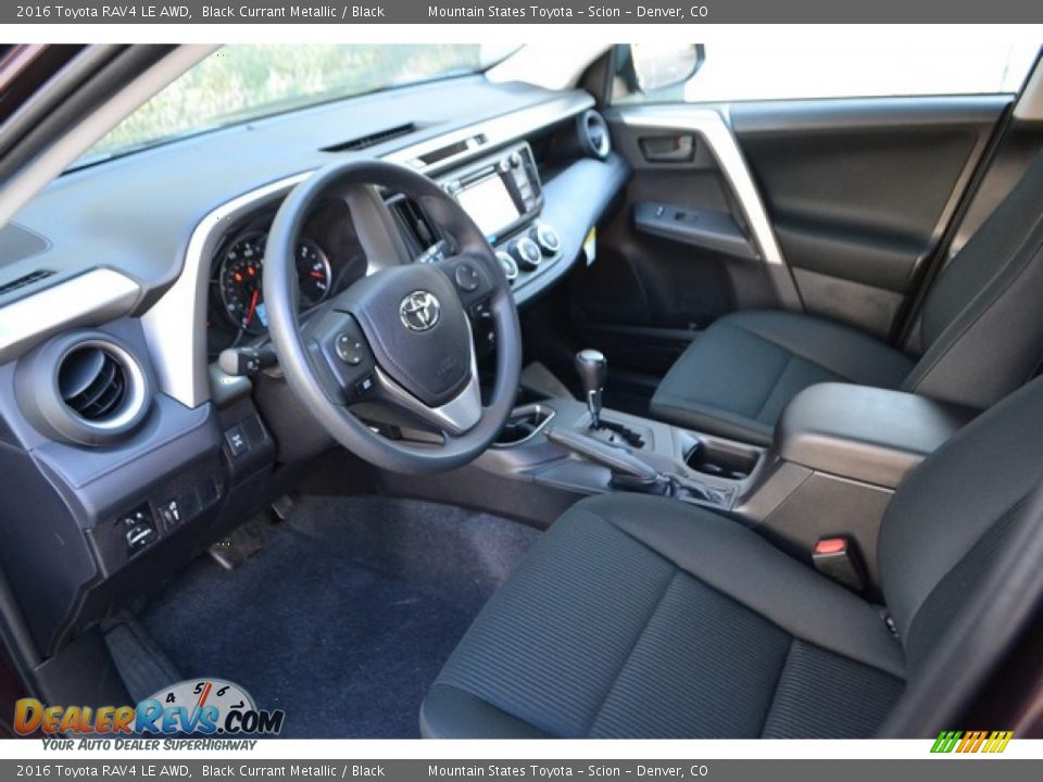 2016 Toyota RAV4 LE AWD Black Currant Metallic / Black Photo #5