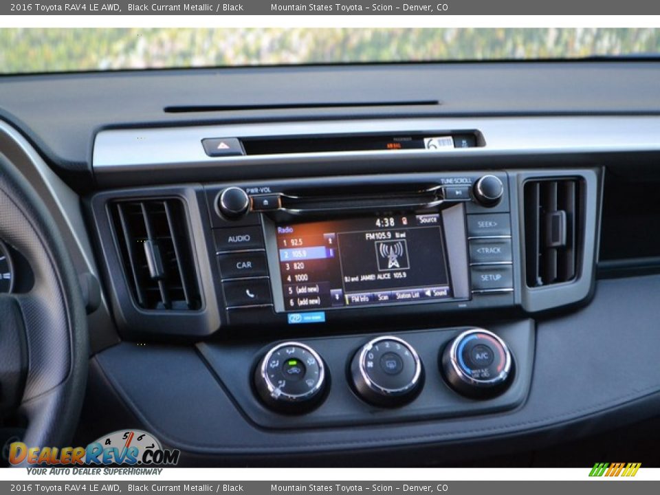 2016 Toyota RAV4 LE AWD Black Currant Metallic / Black Photo #6