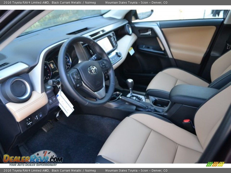Nutmeg Interior - 2016 Toyota RAV4 Limited AWD Photo #5
