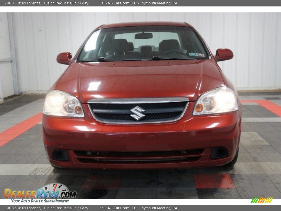 2008 Suzuki Forenza Fusion Red Metallic / Grey Photo #4