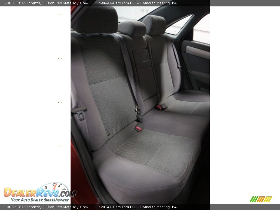 2008 Suzuki Forenza Fusion Red Metallic / Grey Photo #19