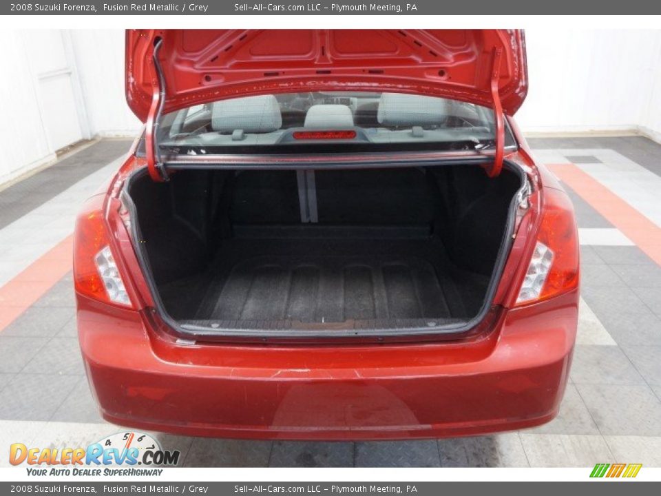2008 Suzuki Forenza Fusion Red Metallic / Grey Photo #20