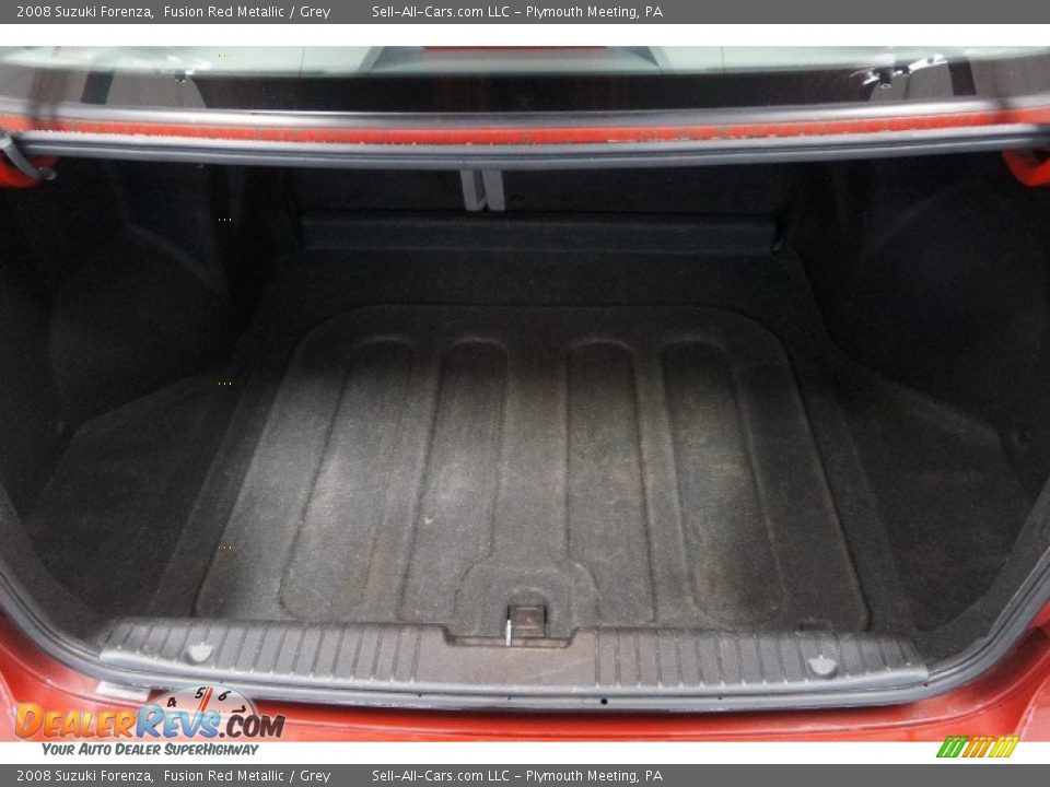 2008 Suzuki Forenza Fusion Red Metallic / Grey Photo #21