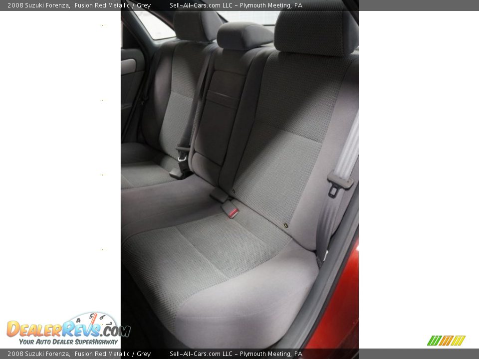 2008 Suzuki Forenza Fusion Red Metallic / Grey Photo #22