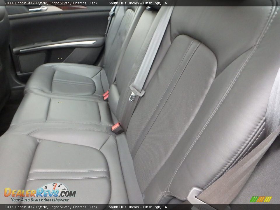 2014 Lincoln MKZ Hybrid Ingot Silver / Charcoal Black Photo #16