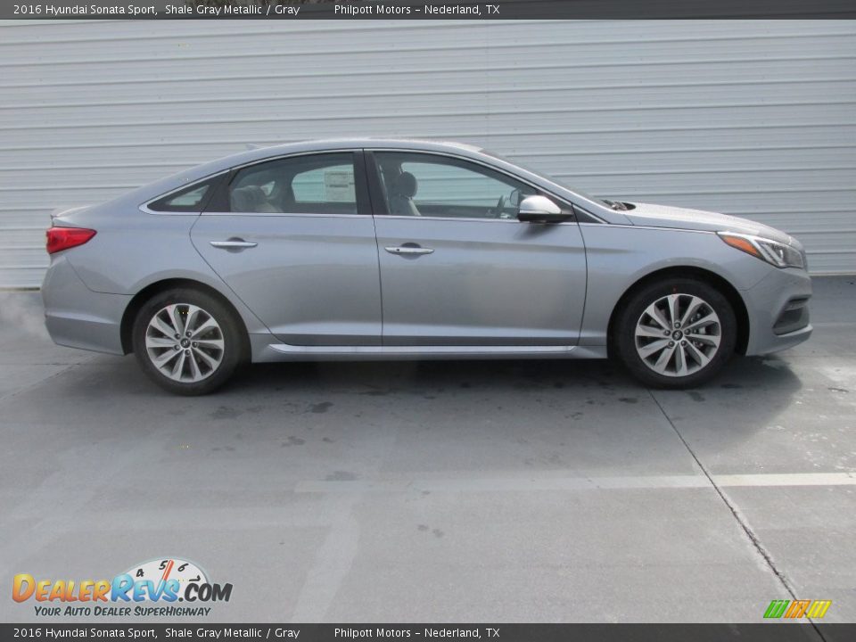 2016 Hyundai Sonata Sport Shale Gray Metallic / Gray Photo #3