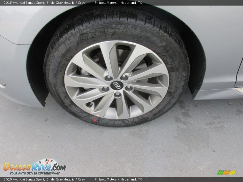 2016 Hyundai Sonata Sport Shale Gray Metallic / Gray Photo #11