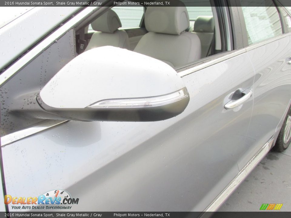 2016 Hyundai Sonata Sport Shale Gray Metallic / Gray Photo #12