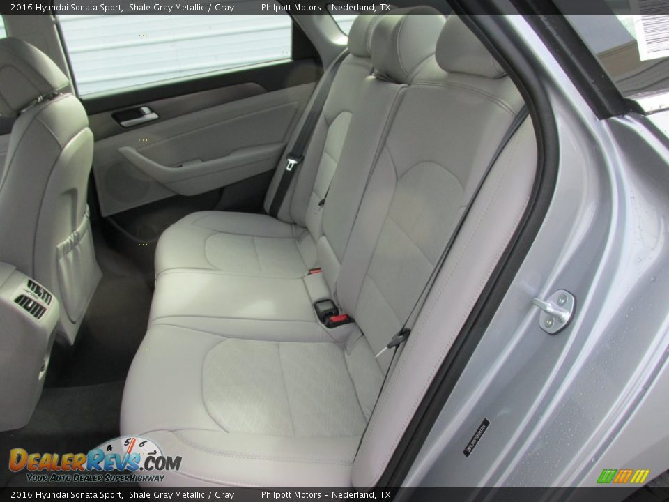 2016 Hyundai Sonata Sport Shale Gray Metallic / Gray Photo #18