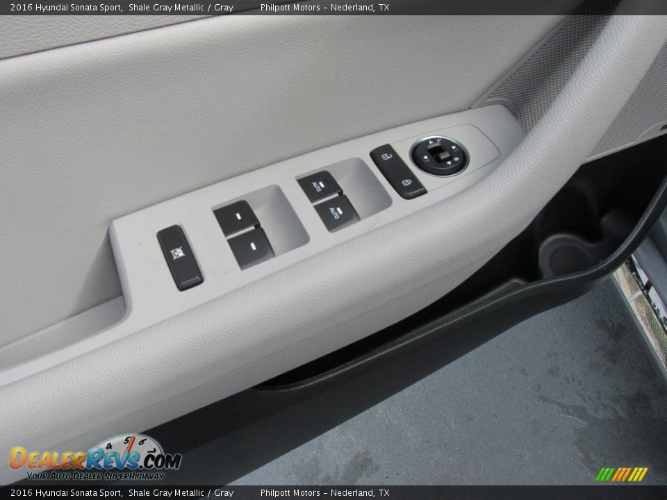 2016 Hyundai Sonata Sport Shale Gray Metallic / Gray Photo #20