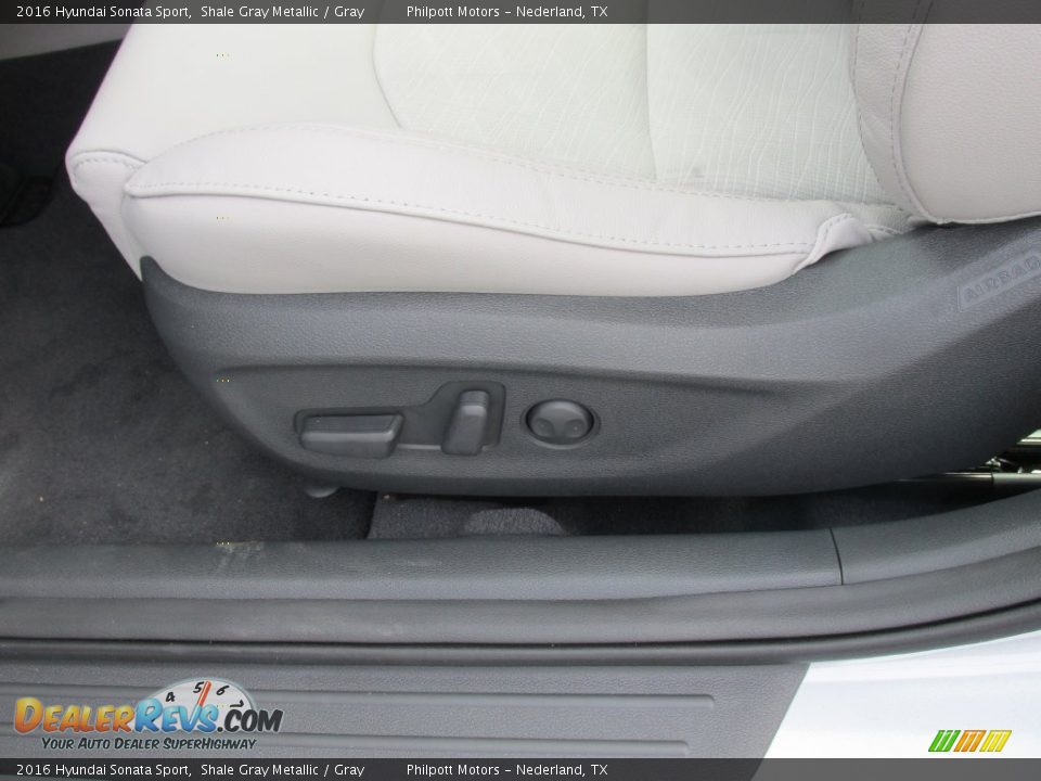 2016 Hyundai Sonata Sport Shale Gray Metallic / Gray Photo #22