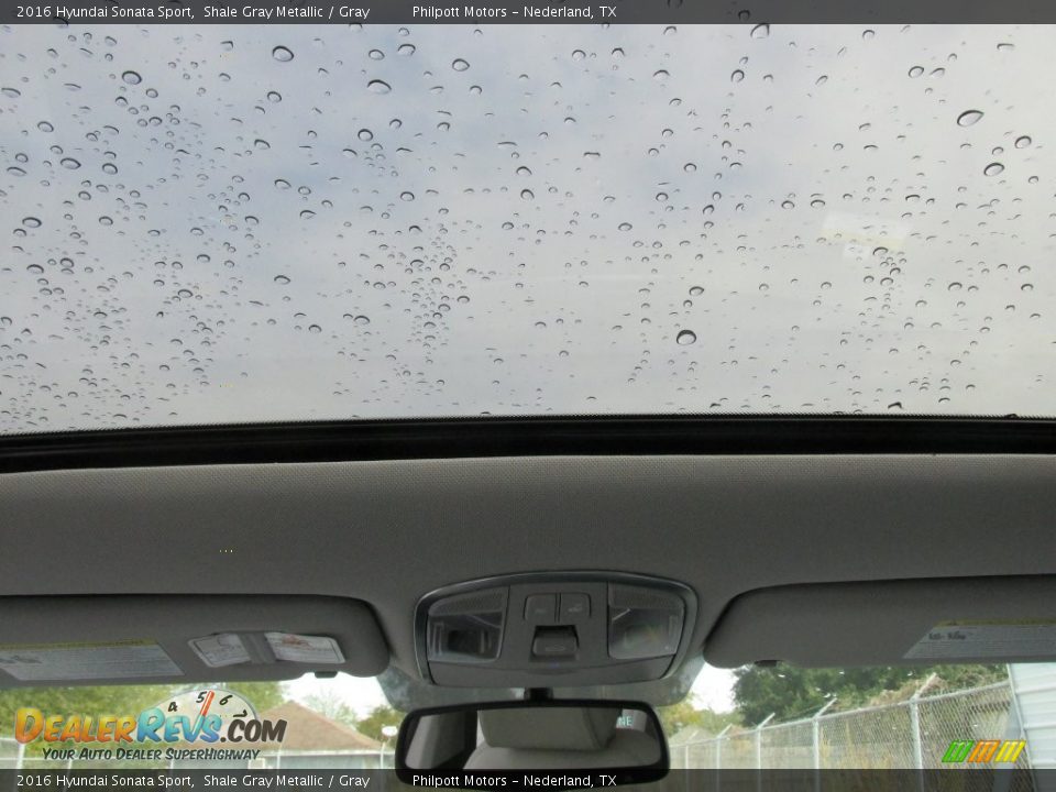 2016 Hyundai Sonata Sport Shale Gray Metallic / Gray Photo #23