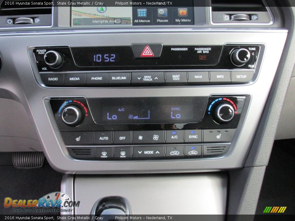 2016 Hyundai Sonata Sport Shale Gray Metallic / Gray Photo #27